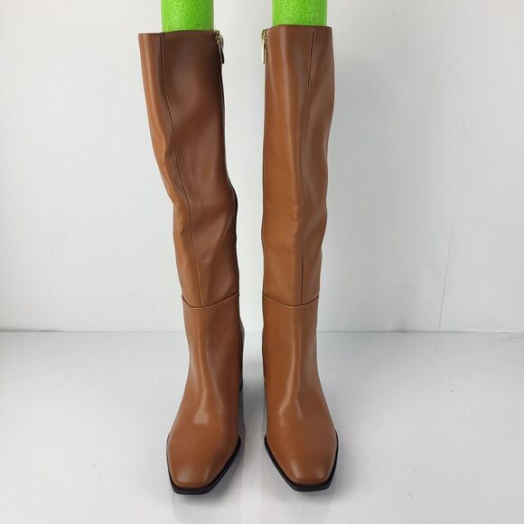 Nordstrom Rack Virginia Tall Boot Block heel Brown Size 6.5 M - Picture 7 of 15